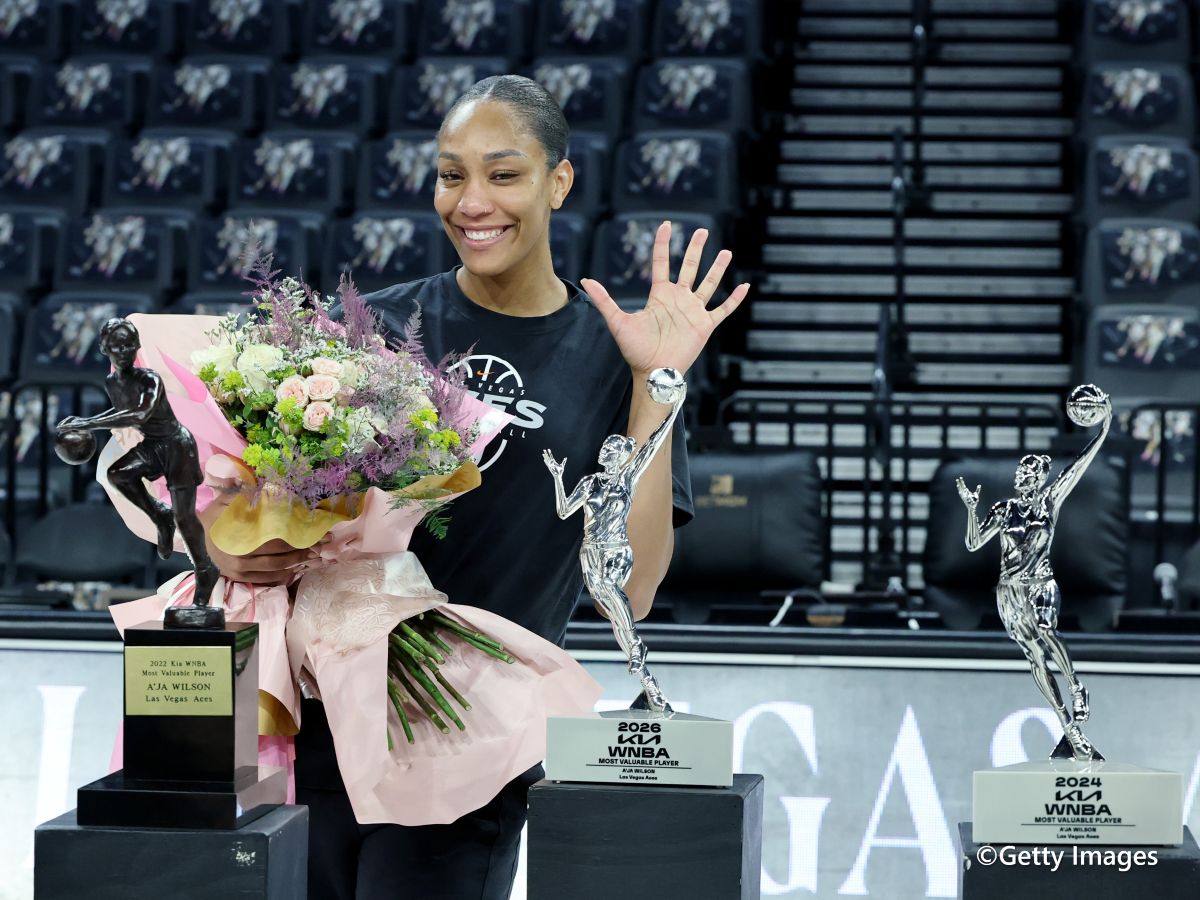 エイジャ・ウィルソン、3年連続5度目のMVP…前人未到のスタッツラインを突破