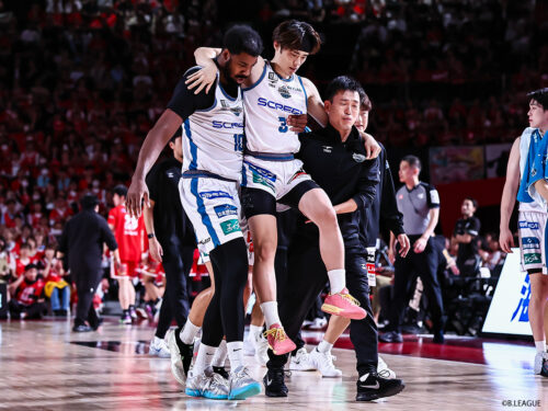 8勝2敗の京都ハンナリーズに痛手…澁田怜音が負傷、全治未定の大腿部後面肉離れ